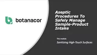 Sanitizing High-Touch Surfaces