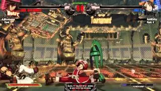 Guilty Gear Xrd -SIGN- FlameMasterAJ vs AntiKirby