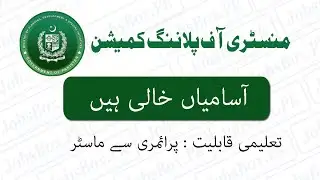 PC Jobs 2023 | Ministry of Planning Development & Special Initiatives