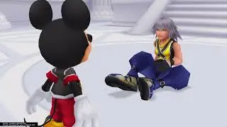 King Mickey Saves Riku - Kingdom Hearts Chain of Memories