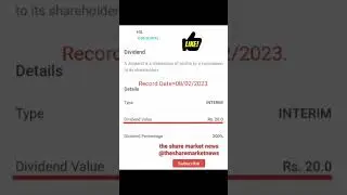 #HIL share latest news#hil ltd#latest dividend alerts#shorts