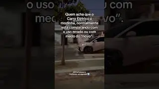 Carro el&eacute;trico &eacute; modinha para quem n&atilde;o acompanha o mercado.#byd #dolphinmini #carrosel&eacute;tricos