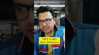 NIFT Vs NID 🔥 | Best Design Institute in India | By Sunil Adhikari #shorts #shortsfeed #shortsvideo