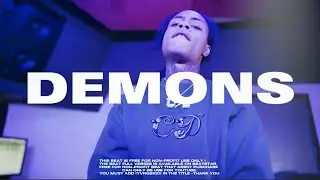 DEMONS- FREE  Drill Beat 2025| Central Cee x Sad Drill Sample Remix