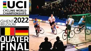 Cycleball Quarterfinal 2022 Germany - Belgium | Radball WM Viertelfinale Deutschland - Belgien