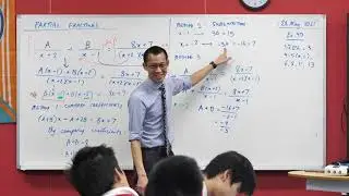 Partial Fractions (3 of 3: Three solution methods)