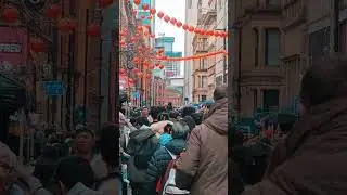 Chinese New Year 2025 #manchester #england #uk #shorts #manchestershortsuk #ukshorts #iloveuk