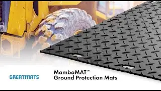 MambaMAT&trade; Ground Protection Mats from Greatmats