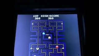 Pac man Fullscreen screen recorded ￼