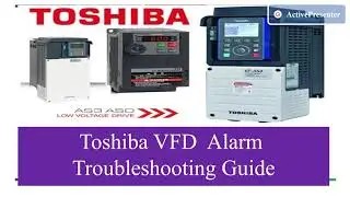 Ошибка V-фазы при перегрузке по току на частотном преобразователе Toshiba VFD OCA2 | Руководство ...