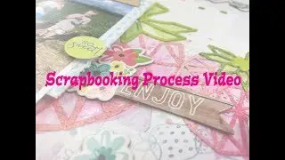 Scrapbooking Process Video with Audrey Yeager
