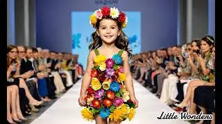 Little Blossoms: Kids Fashion Show Featuring Flower Dresses!
