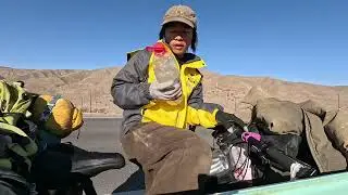 翻越险峻的大山 到达哈拉峻乡 #vlog旅行记 #我的旅行日记 #骑行vlog
