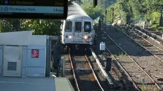 IND Rockaway Line: R46 (A) & Rockaway Park (S)huttle + R160 (A) Train @ Howard Beach-JFK Aiport