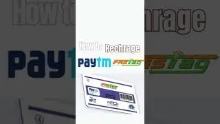 #paytm fastag recharge kaise kare #how to recharge paytm fastag