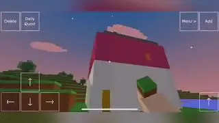 Minecraft iki katlı aile evi