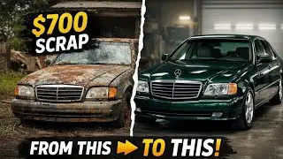 I Bought This Abandoned Luxury Car for $700&hellip; The Restoration Will Shock You