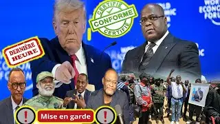 EYINDI : FATSHI mise en place strat&eacute;gie terrible avec DONALD TRUMP fin R&Eacute;BELLION