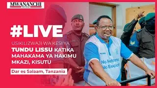 #LIVE: MAWAKILI WAKICHUANA MAHAKAMANI KESI YA LISSU