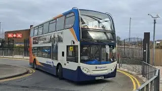 *Nice Voith* 19104 MX07 HMD ADL E400 Trident on the X19 to Barnsley | Stagecoach Yorkshire
