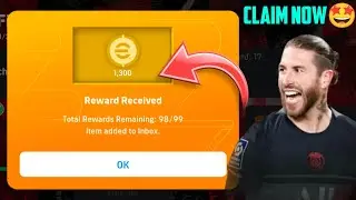 How To Claim FREE 1300 Coins ! 950 Million Download Campaign 😍 eFootball 26 