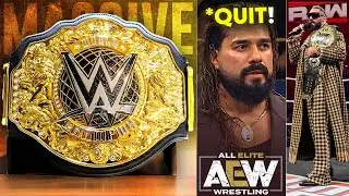 SHOCKING World CHAMPIONSHIP PLANS LEAKED! Andrade QUITS AEW? | WWE AI Drama | WWE Raw | WWE News