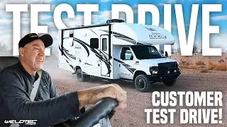 Test Drive @ Quartzite RV Show   And He LOVES His New WeldTec Designs Equipped Rig !!!   Testimonial