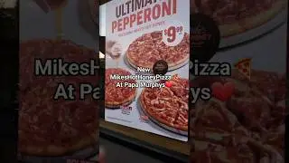 Mikes Hot Honey Pizza At Papa Murphy's!🍯🔥🍕#shorts  #Mikeshothoney #review #LeRay_Vlidz #papamurphys