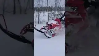 Polaris 850 Patriot Pro Rmk ❄️🔥 #polaris #polaris850 #snowmobile #powder