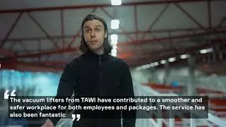 Ergonomic handling solutions for the logistics Industry: TAWI Vacuum Lifting Equipment