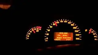 Mercedes w203 c200 kompressor 163 hp 0-100 km