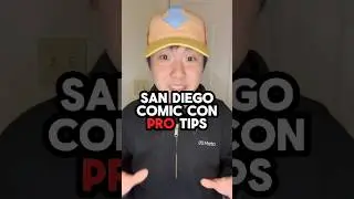 San Diego Comic Con PRO Tips #sdcc #sandiegocomiccon