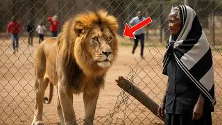 A Lion Broke Out of the Zoo. Everyone Ran—Except One Old Tribal Woman