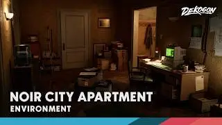 Noir City Apartment UE5 (Cinematic 4K)
