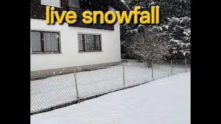 LIVE Snowfall ❄️ Europe | Aaj Ki Barf Bari | pakistani in Germany