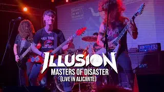 Illusion - Masters of Disaster (Live @ Sala Babel, Alicante, April 01 2023, Wacken Metal Battle)