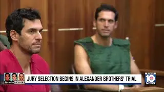 Jury selection underway in Alexander brothers' federal case