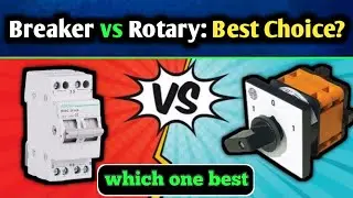 Breaker Type vs Rotary Type Changeover Switch:Which One Is Best?