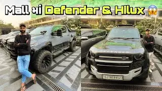 Ahmedabad Palladium Mall માં Defender & Hilux 😍 | Gujarati Vlog 