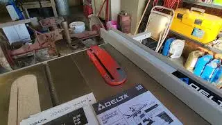 My New (to me) Delta Contractor Tablesaw
