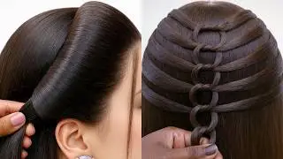 Simple Hairstyle For Wedding | Hairstyle For Long Hair | Hairstyle For Lehenga