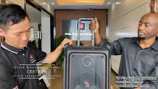 CE87WPB Portable waterproof speakers in China.