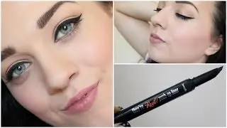 REVIEW/DEMO: Benefit They're REAL Push Up Liner