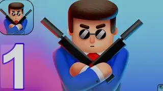 Mr. Bullet -Gameplay walkthrough part 1 Chapter 1-5 (Android, iOS Gameplay)