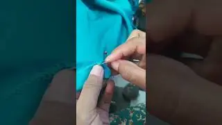 Menjahit pakai tangan