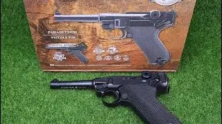 Luger po8 BB gun shooting video &ldquo;couldn&rsquo;t see sh!t&rdquo;