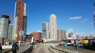 Rotterdam groeit verder | hier op Katendrecht | Update van vrijdag, 16-02-2018 in 4K