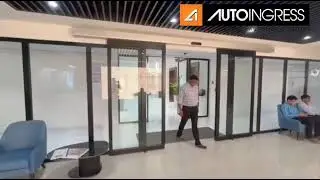 Automatic Sliding door for Corporate Office Entrance