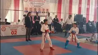 Karate fight lohegaon cup