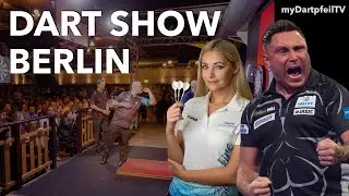 Dartshow VLOG mit Gerwyn Price, Rob Cross und Co. in Berlin | myDartpfeil